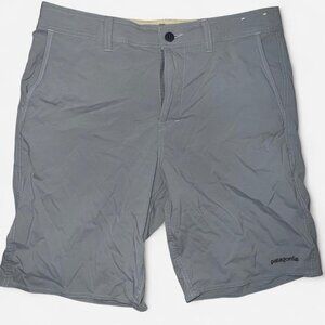 Patagonia Board Shorts Mens Size 34 Hydropeak Board Shorts Stretch Gray Outdoor